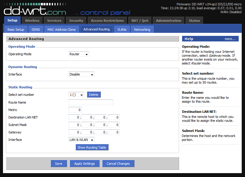 dd wrt v24 sp2 reset password
